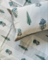 Gulmohar grey Everyday Cotton bedsheet – Super King view
