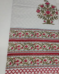 Ahaana - Reversible Cotton Mulmul Dohar | Red