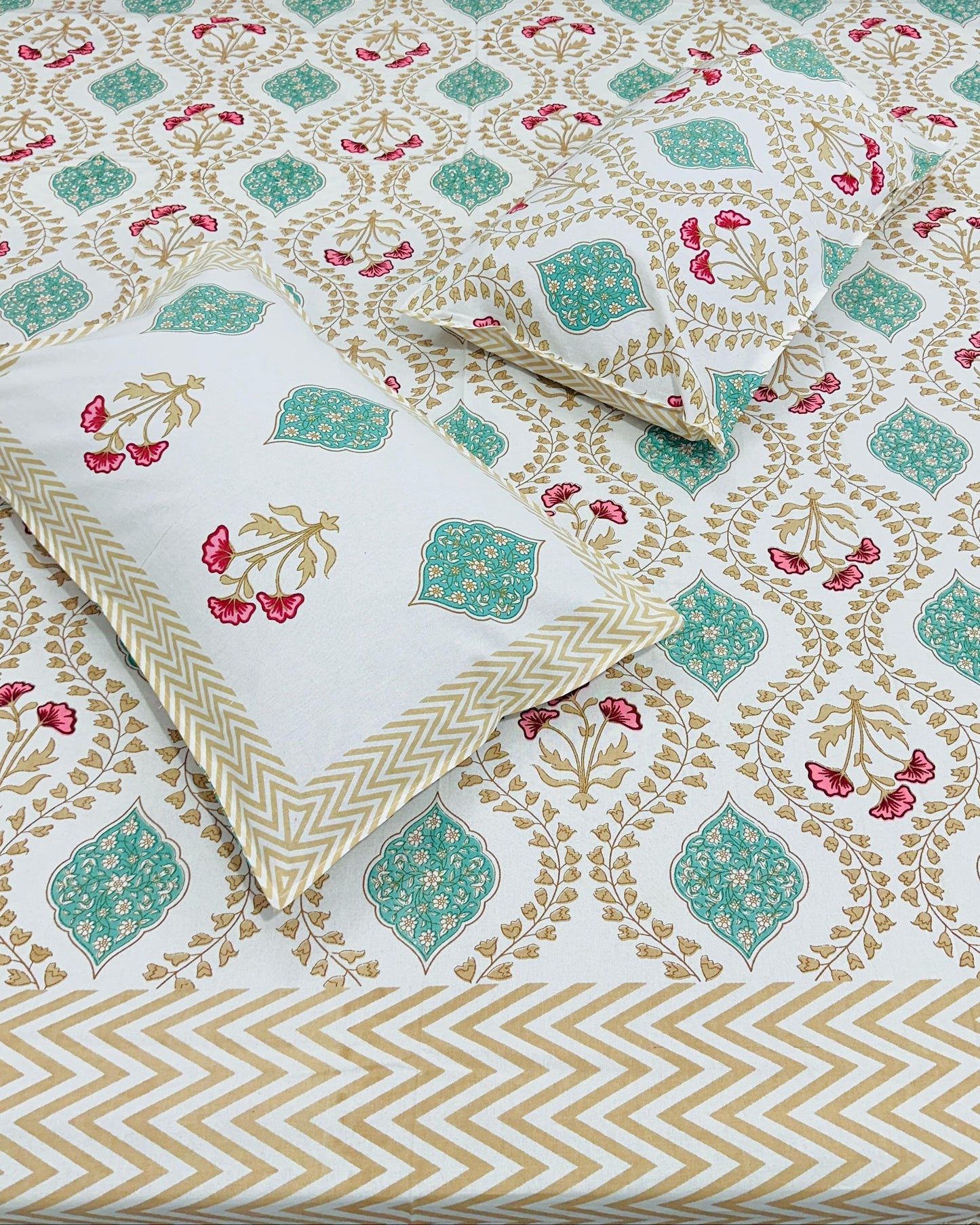 Bahaar - Everyday Cotton Bedsheet | Brown