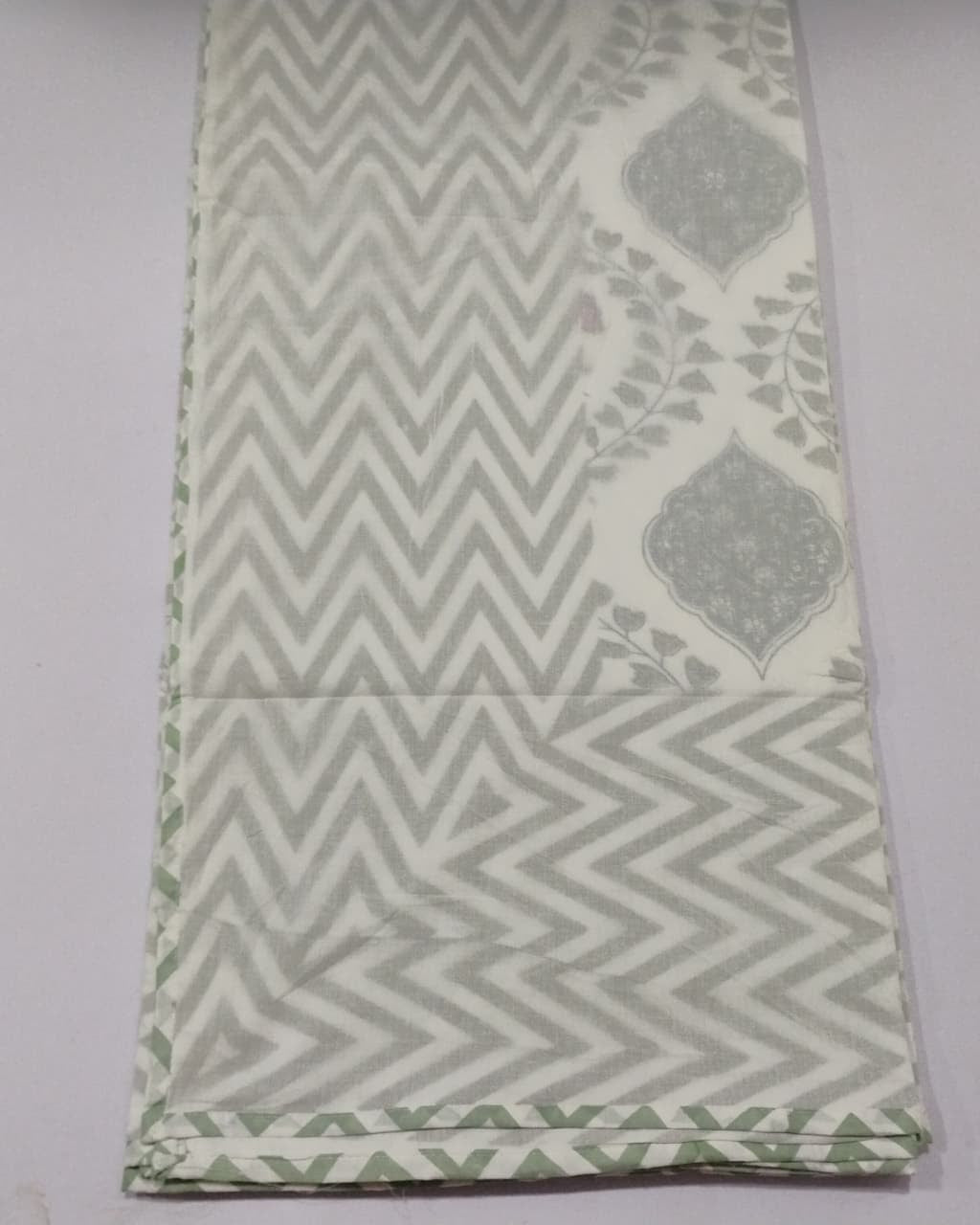 Bahaar -  Premium Muslin Cotton Dohar | Green