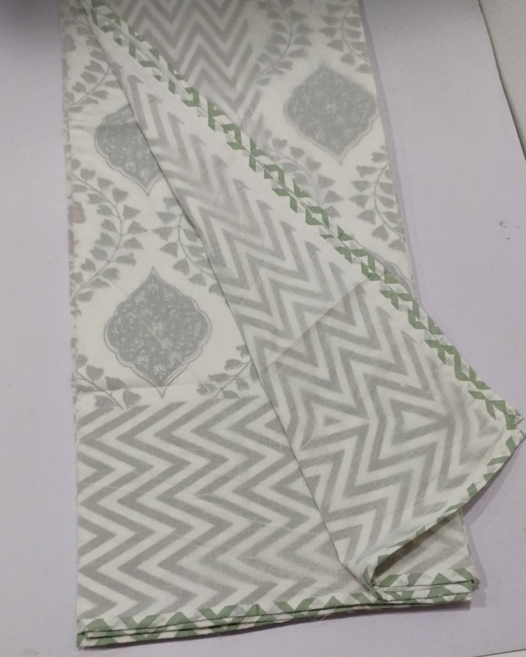 Bahaar -  Premium Muslin Cotton Dohar | Green