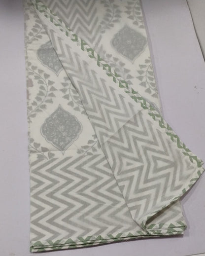 Bahaar -  Premium Muslin Cotton Dohar | Green