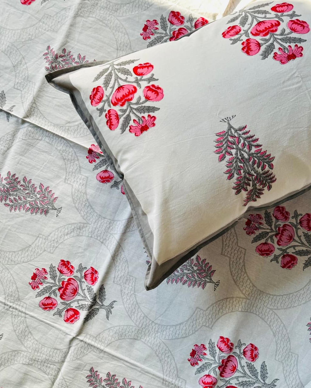 Fiza - Everyday Cotton Bedsheet | Grey