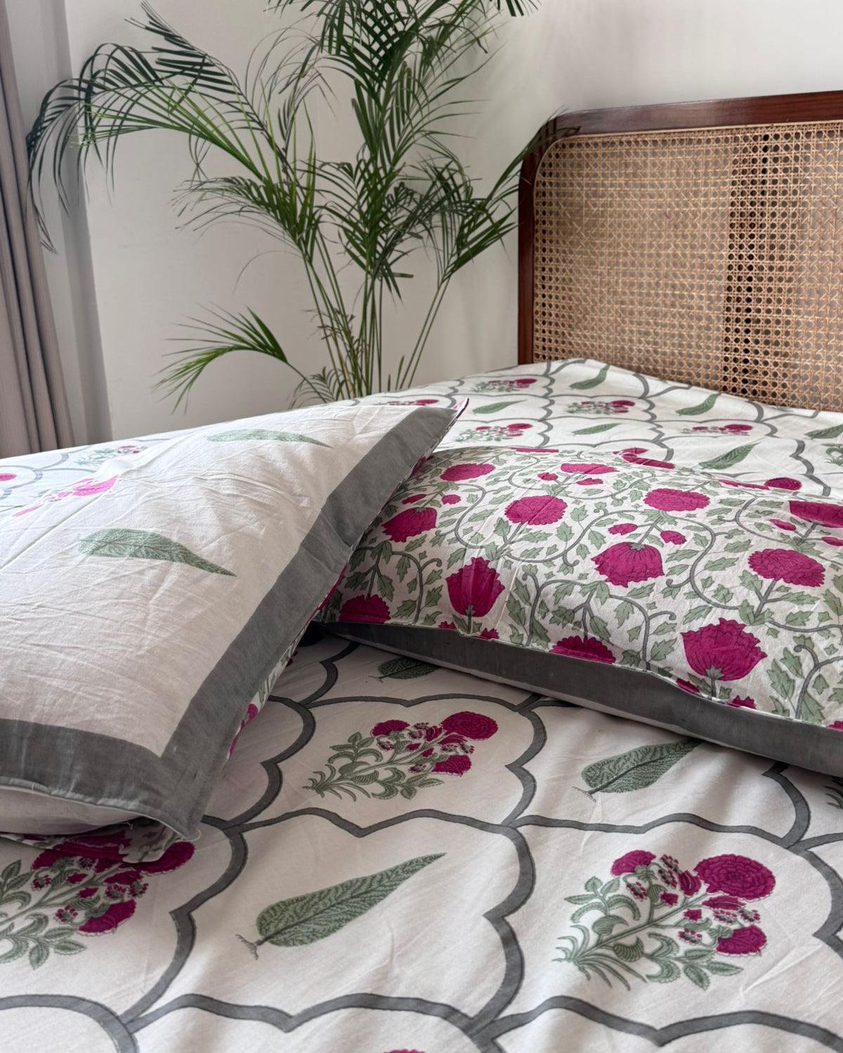 Gulaab - Everyday Cotton Bedsheet | Pink