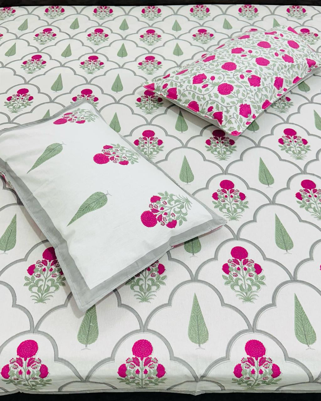 Gulaab - Everyday Cotton Bedsheet | Pink