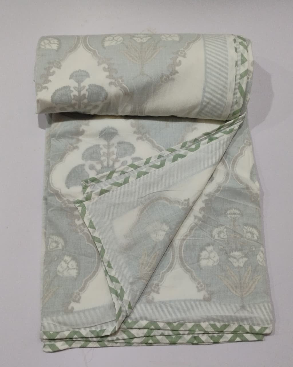 Guldasta -  Premium Muslin Cotton Dohar | Blue