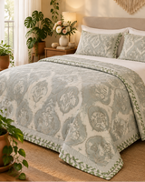 Guldasta -  Premium Muslin Cotton Dohar | Blue
