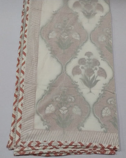Guldasta -  Premium Muslin Cotton Dohar | Pink
