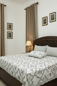 Gulnar - Everyday Cotton Bedsheet | Grey