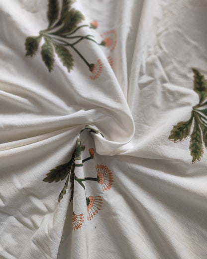 Juhi hand block Everyday Cotton bedsheet – product detail