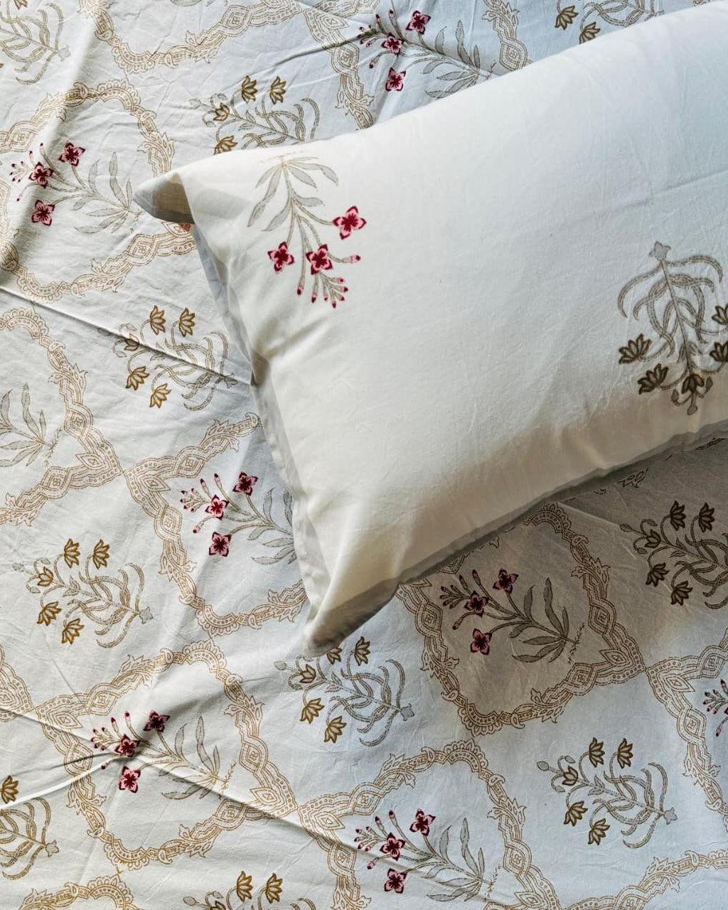 Mehek - Everyday Cotton Bedsheet | Grey
