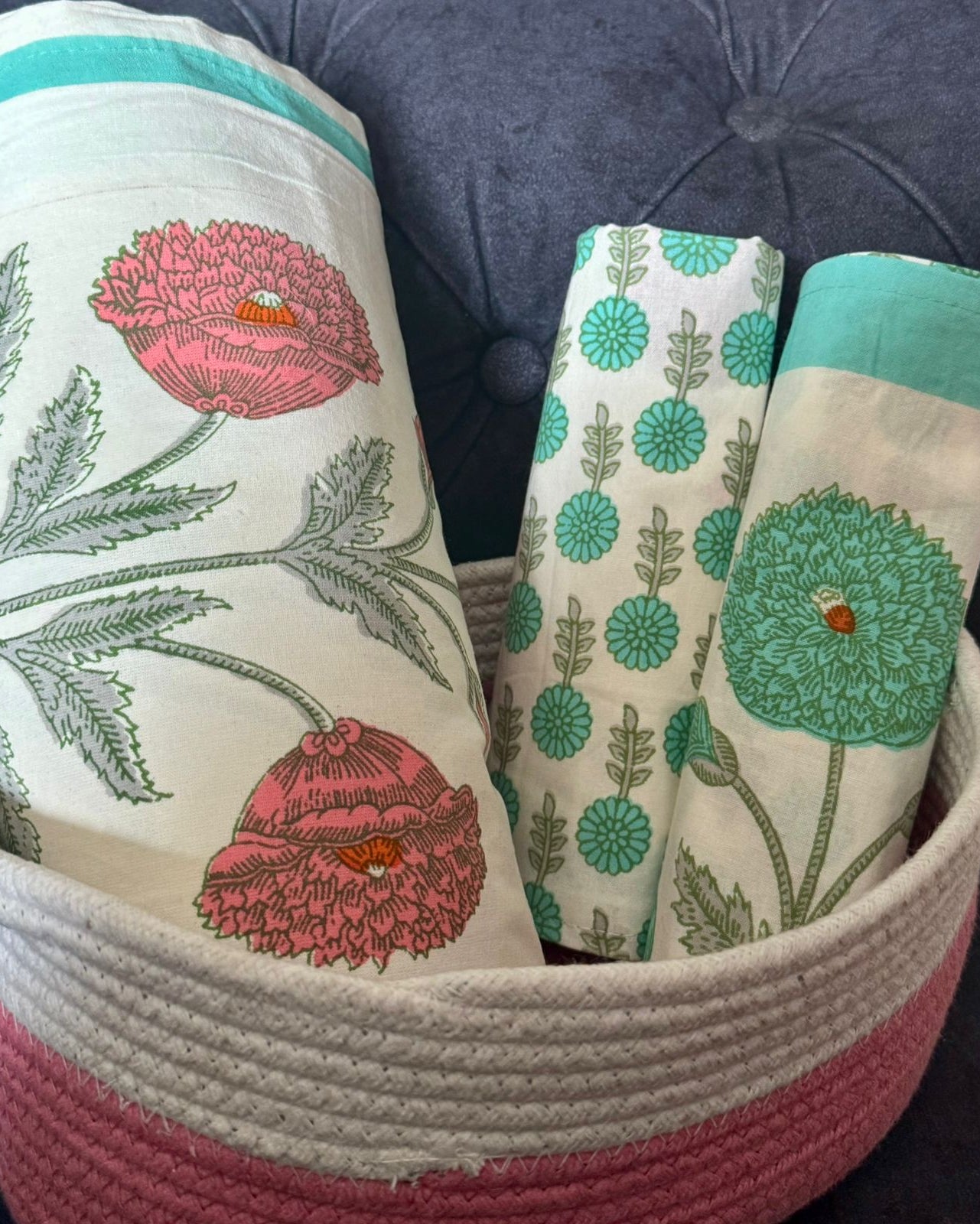 Nargis - Everyday Cotton Bedsheet | Green