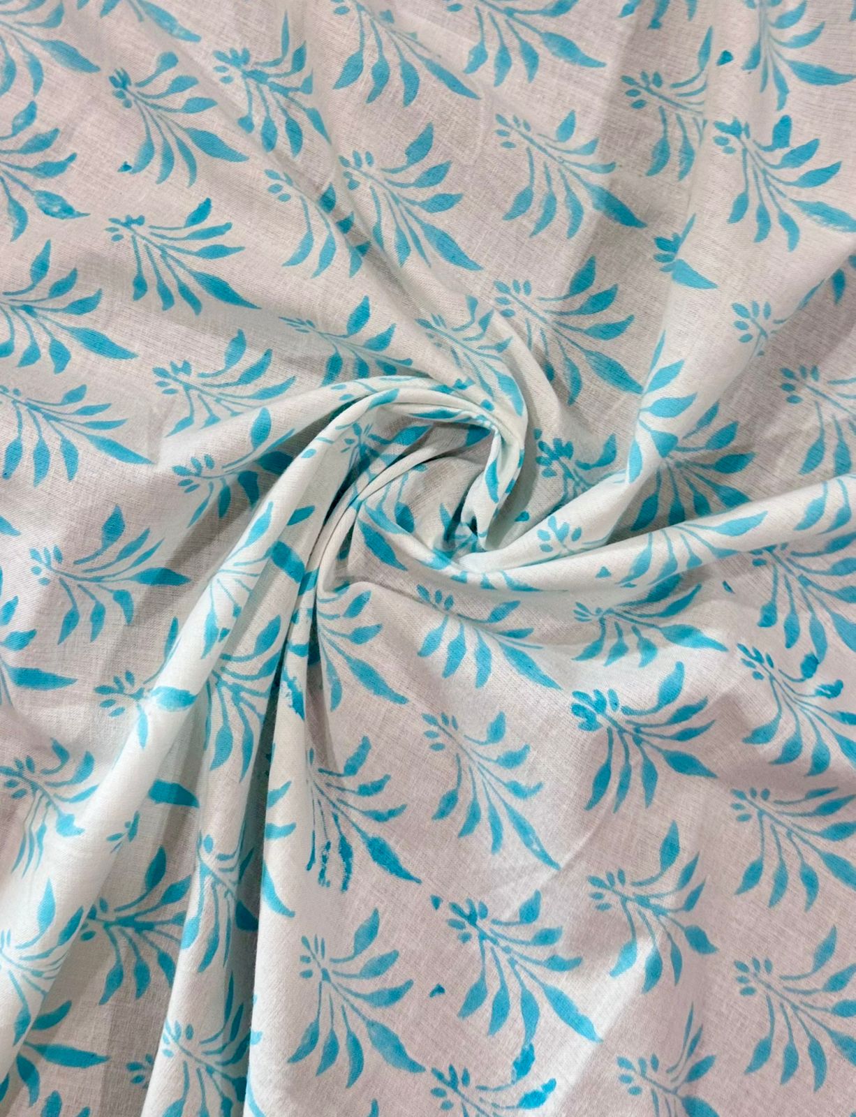 Neelima - Soft Fine Cotton Bedsheet | Hand Block