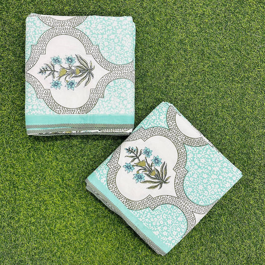 Neerja - Reversible Cotton Mulmul Dohar | Green