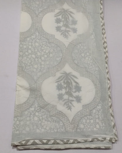 Neerja blue Muslin cotton dohar – double size