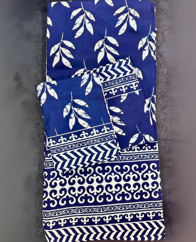 Patralika - Everyday Cotton Bedsheet | Indigo
