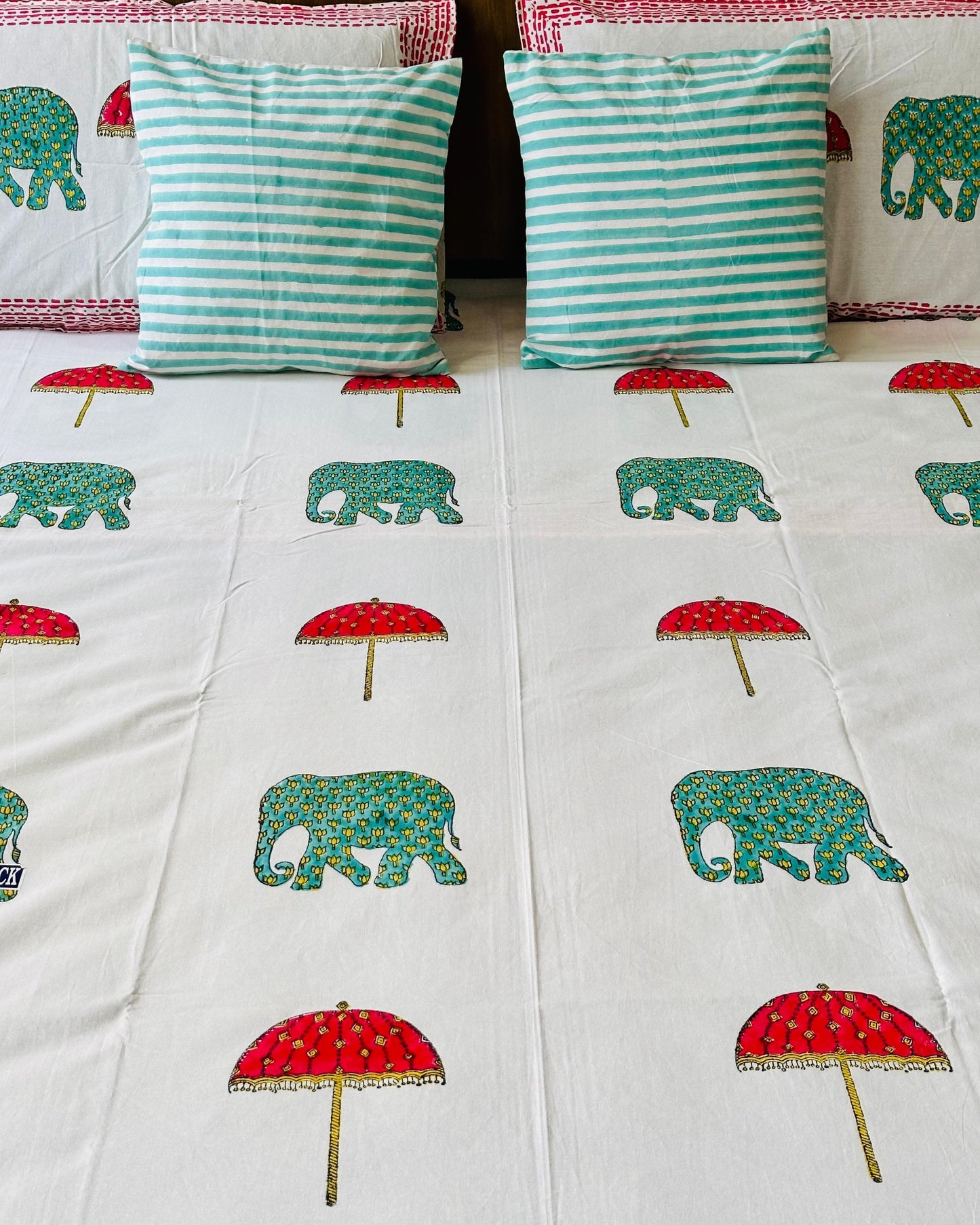 Rangmahal - Everyday Cotton Bedsheet | Hand Block