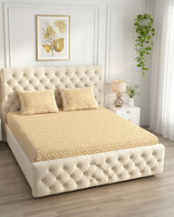 Ratna - Everyday Cotton Bedsheet | Beige