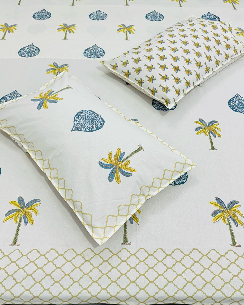 Sagarika - Everyday Cotton Bedsheet | Brown
