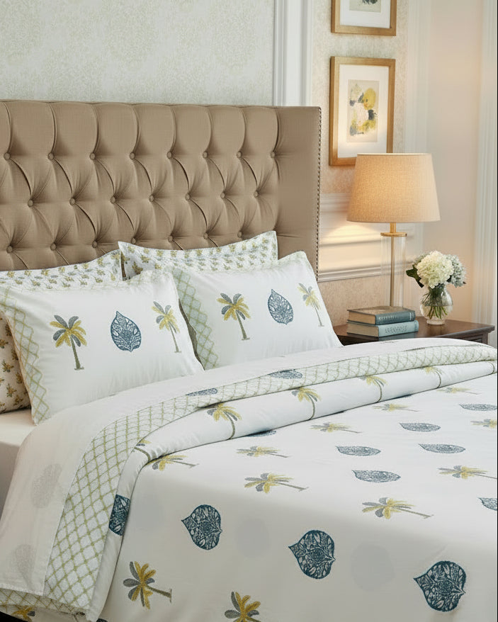 Sagarika - Everyday Cotton Bedsheet | Brown