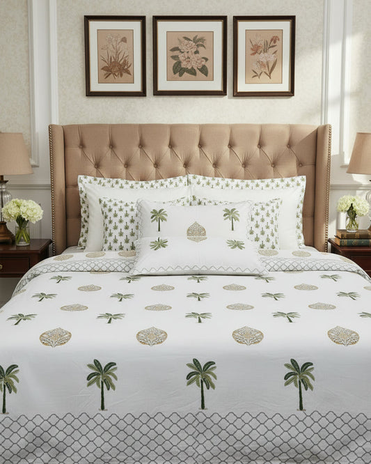 Sagarika - Everyday Cotton Bedsheet | Grey
