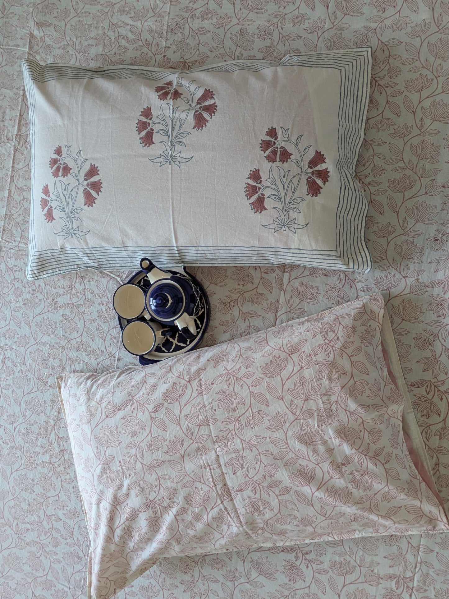 Subah - Everyday Cotton Bedsheet | Hand Block