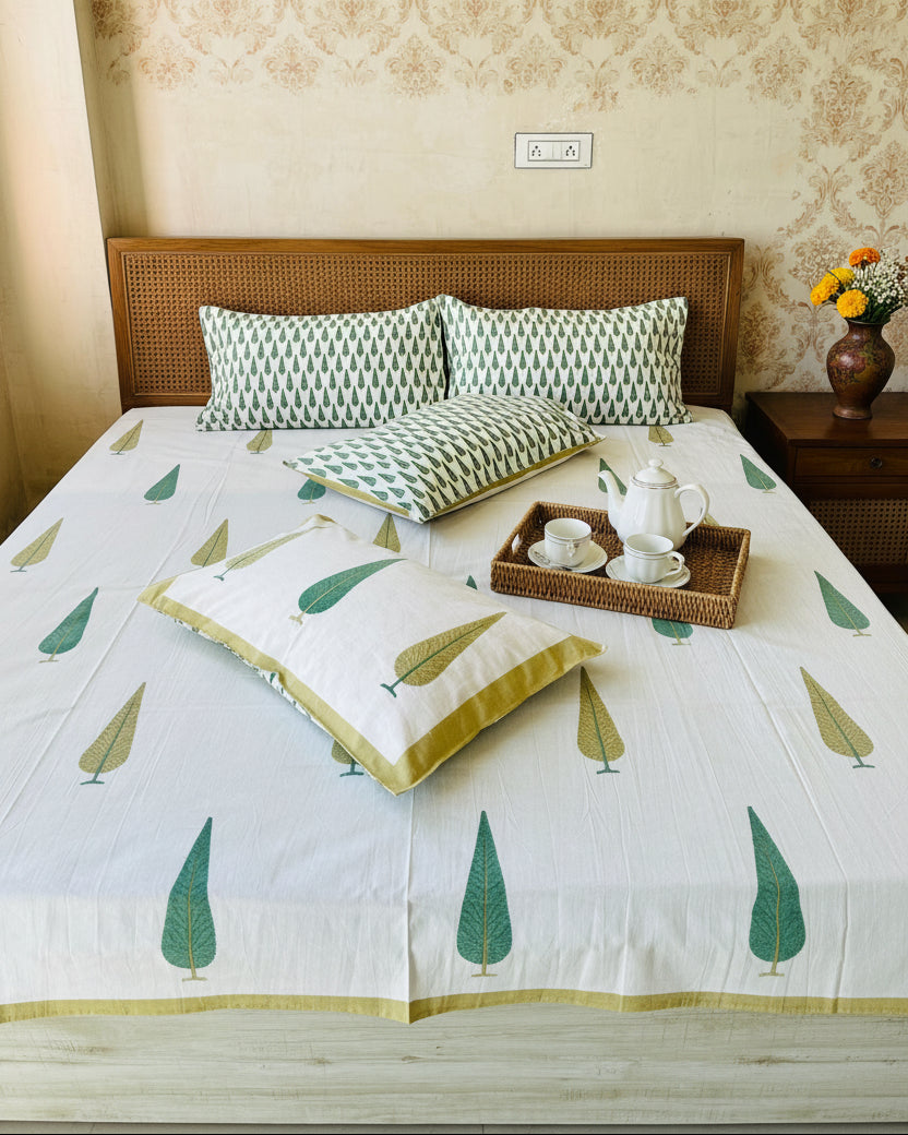 Suparna - Everyday Cotton Bedsheet | Brown