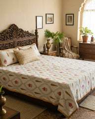 Tarangini - Everyday Cotton Bedsheet | Brown