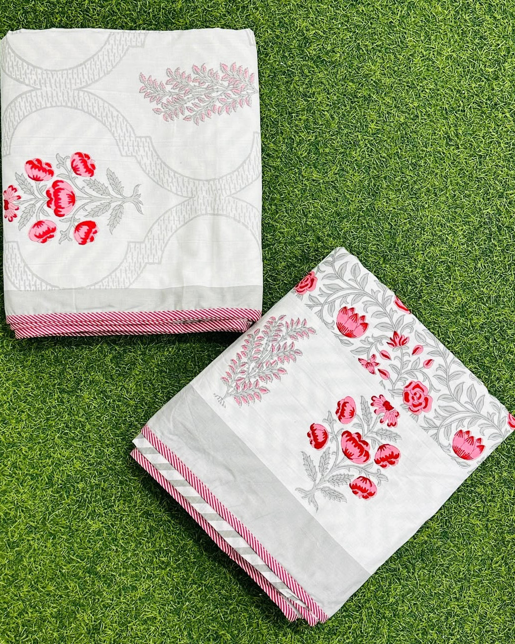 Fiza -  Reversible Cotton Mulmul Dohar | Grey – product image 3