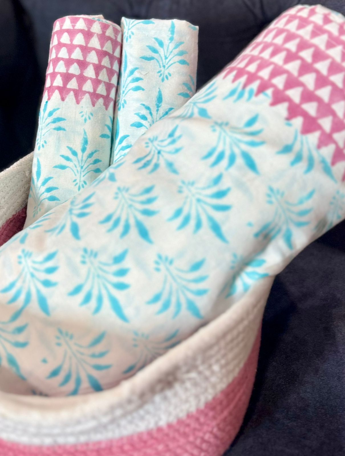 Neelima - Soft Fine Cotton Bedsheet | Hand Block