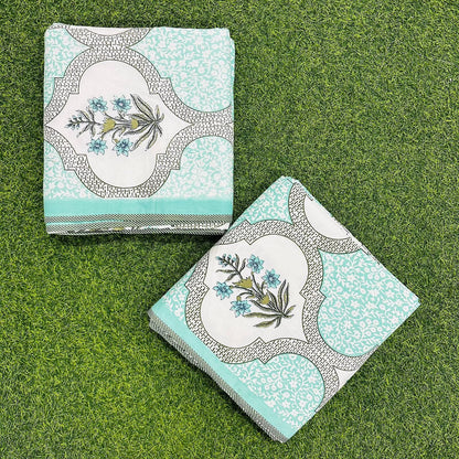 Neerja - Reversible Cotton Mulmul Dohar | Green
