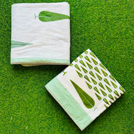 Suparna - Reversible Cotton Mulmul Dohar | Green